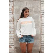 Tennessee Gameday Social Carter Checkered Embroidered Crew